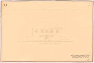 Garten Allinger, Berlin-Dahlem: Haus Allinger: Straßenansicht
