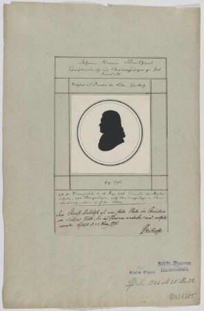 Bildnis des Johann Werner Streithorst
