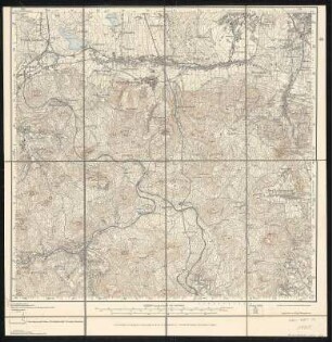 Meßtischblatt 106 : Waltersdorf, 1936 : Waltersdorf. - Aufgen. 1928, einz. Nachtr. 1936. - 1:25000. - Leipzig, 1936. - 1 Kt.
