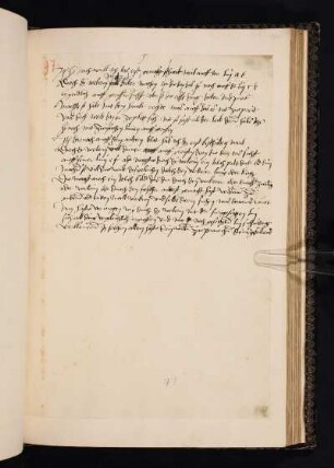 Albrecht Dürer, „Ein Unterricht alle Maß zu ändern“, verworfende Niederschrift, nach 1835 falsch eingebunden