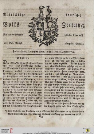 Zweiter Band. Dreißigstes Stück