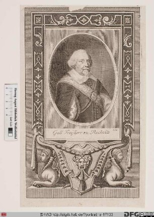 Bildnis Gallus Frhr. von Racknitz (Rägknitz)