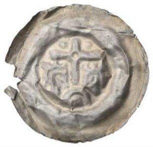 Fundmünze, Brakteat, 1253 - 1278