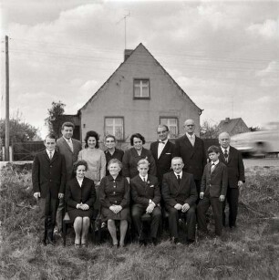 Fotografie einer Konfirmationsfeier