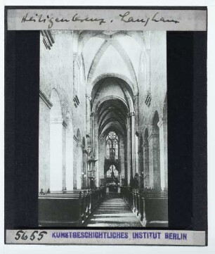 Heiligenkreuz, ehem. Zisterzienserkloster : Langhaus der Kirche
