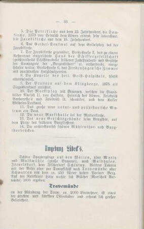 Umgebung Lübeck's.