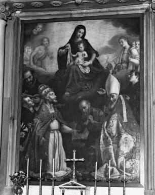 Madonna mit Kind und Heiligen