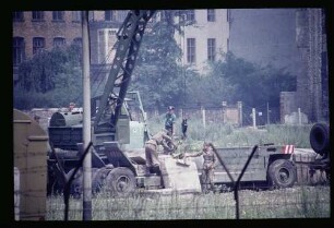 Grenze Wilhelmstr. 26.7.62.