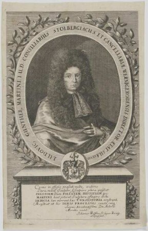Bildnis des Ludovicus Guntherus Martini