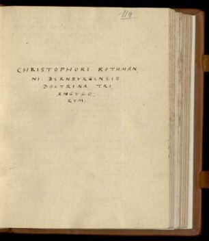 Doctrina triangulorum