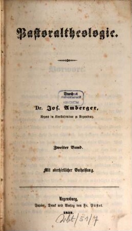Pastoraltheologie, 2