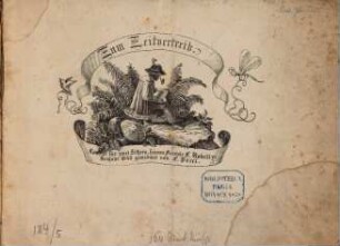 Zum Zeitvertreib : Ländler für 2 Zithern ; seinem Freunde F. Kobel zum Neujahr 1843 gewidmet