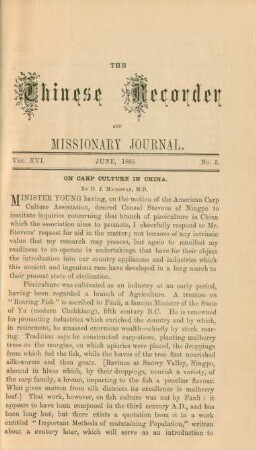 No. 5. June, 1885