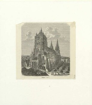 Münster. Südwestseite. 1879
