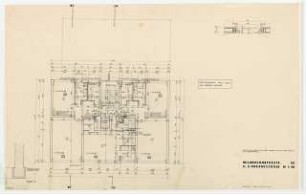 Wohn- und Geschäftshaus Wilmersdorfer Straße 131, Berlin-Charlottenburg: Grundrisse 2.-5. Obergeschoss 1:50