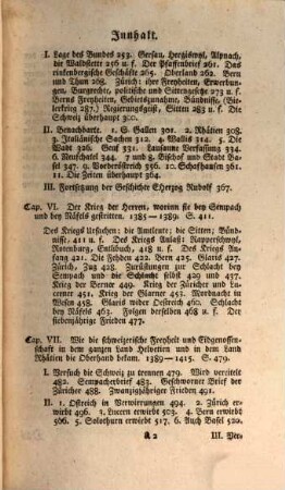 Der Geschichten schweizerischer Eidgenossenschaft ... Buch, 2. Von dem Aufblühen der ewigen Bünde