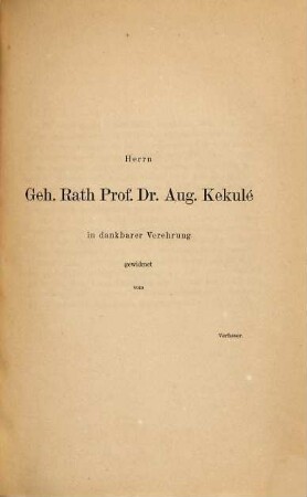 Über einige Derivate des Cymols : Inaug. Diss. d. Univ. Bonn