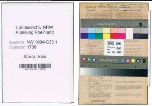 Entnazifizierung Else Storck , geb. 08.02.1890 (Lehrerin)