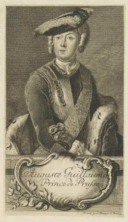 Bildnis des Auguste Guillaume, Prince de Prusse