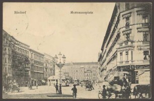 Ansichtskarte „Rixdorf“, Hermannplatz