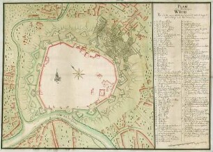 WHK 6 Ungarisch-Türkischer Krieg von 1683-1699 bis zum Frieden von Carlow: Festung Wien während der Belagerung durch die Türken, 1683