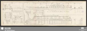 Zeichnung No. 15680. Papiermaschine 2370mm Arbeitsbreite für Herren Steinhagen. Wehr & Co., Myszków