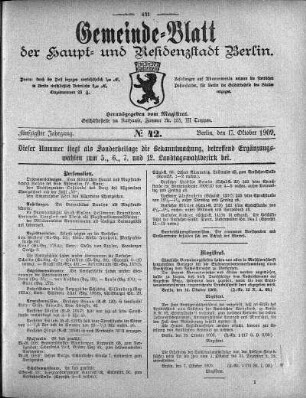 1909,42: No. 42, 17. Oktober 1909