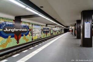 U-Bahnhof Jungfernheide; Berlin, Charlottenburg-Wilmersdorf