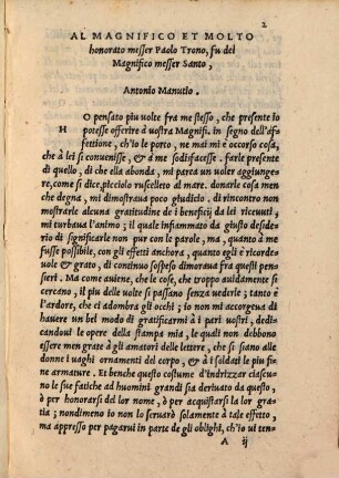 Lettere Volgari Di Diversi Nobilissimi Hvomini, Et Eccellentissimi Ingegni : Scritte In Diverse Materie. 2