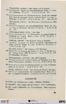 X. Schmuck (Nr. 482-536)
