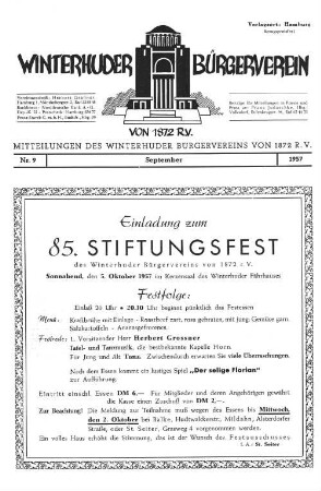 Nr. 9 September 1957