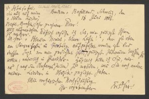 Brief an Vincenz Lachner : 16.06.1886