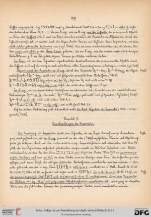 Kapitel II. Umschreibungen des Imperativs