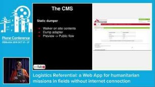 Logistics Referential: a WebApp for humanitarian missions without internet connection