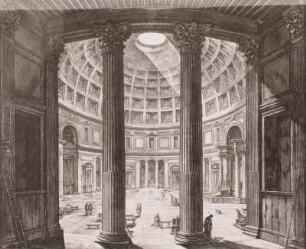 Veduta interna del Pantheon