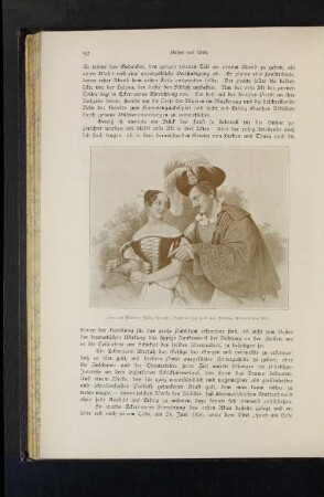 Herr und Madame Schütz, die ersten Darsteller von Faust und Gretchen, Braunschweig 1829