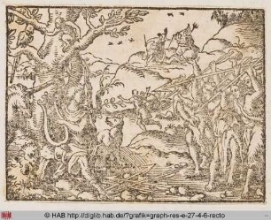 Der Tod des Orpheus.