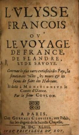 L' Ulysse de François