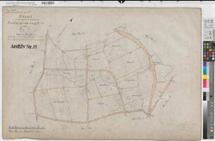 Billerbeck, Kspl. (Billerbeck), Zusammenlegung Holthausen-Gantweg, Urkarte II Flur 24