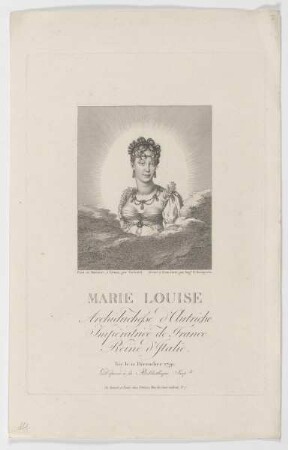 Bildnis der Marie Louise Impératrice de France