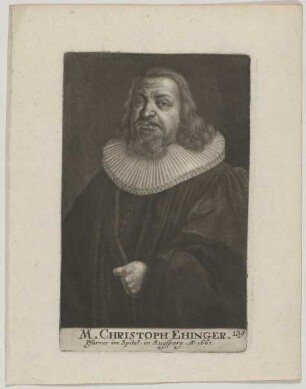 Bildnis des Christoph Ehinger