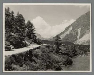 Am Silser See mit Hotel Maloja Palace