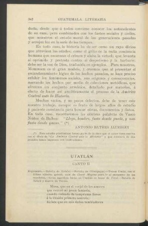 Utatlán - [Continuación] : Canto II (Poema)