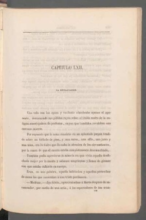 Capítulo LXII. - La retractación.