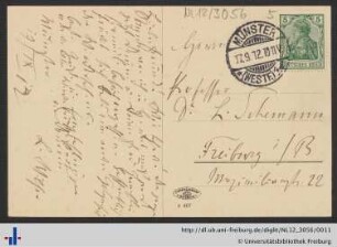 Postkarte, 17.09.1912