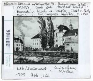München: Damenstiftskirche St. Anna im Lehel, Aussenansicht