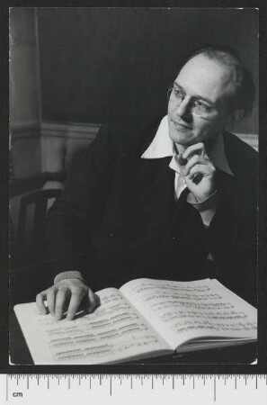 Porträtaufnahme Olivier Messiaen