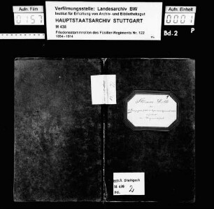 Regimentsstab (1.Kompanie): Unteroffiziere und Kapitulanten 1855-1884