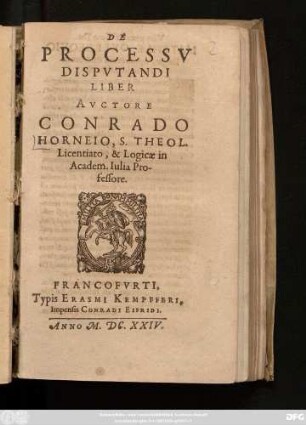 De Processu Disputandi Liber