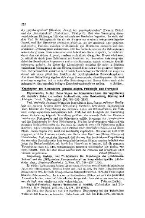 Krankheiten des Kindesalters : (einschl. allgem. Pathologie und Therapie)
